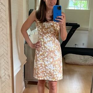 Draper James June Babydoll Dress Yellow Floral Sz 2